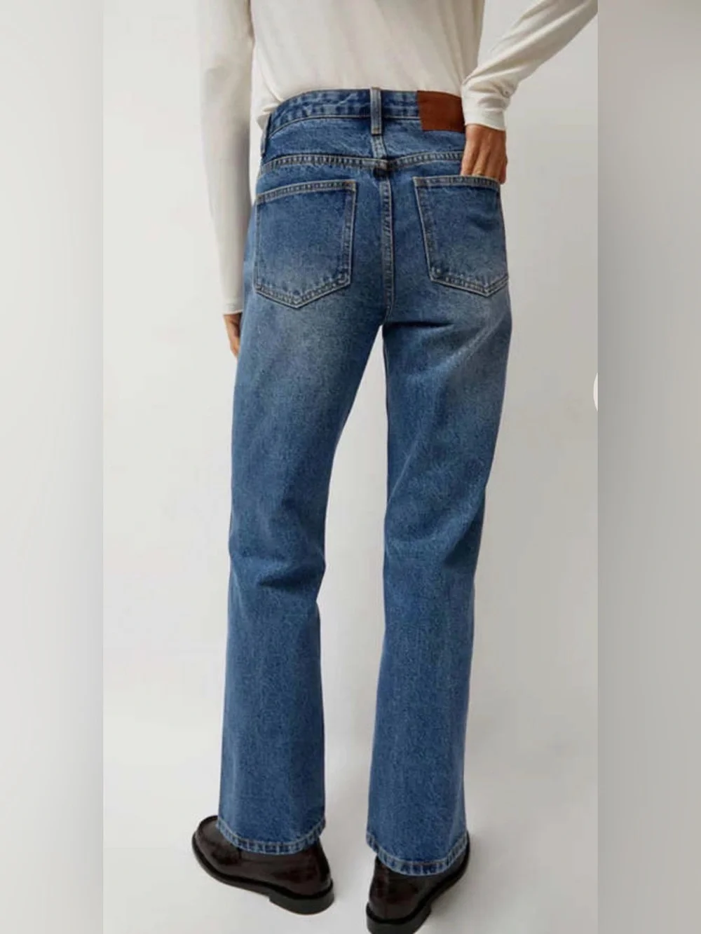 No.6 Store Erik Jean in Mid Blue Size 28 - Picture 3 of 10